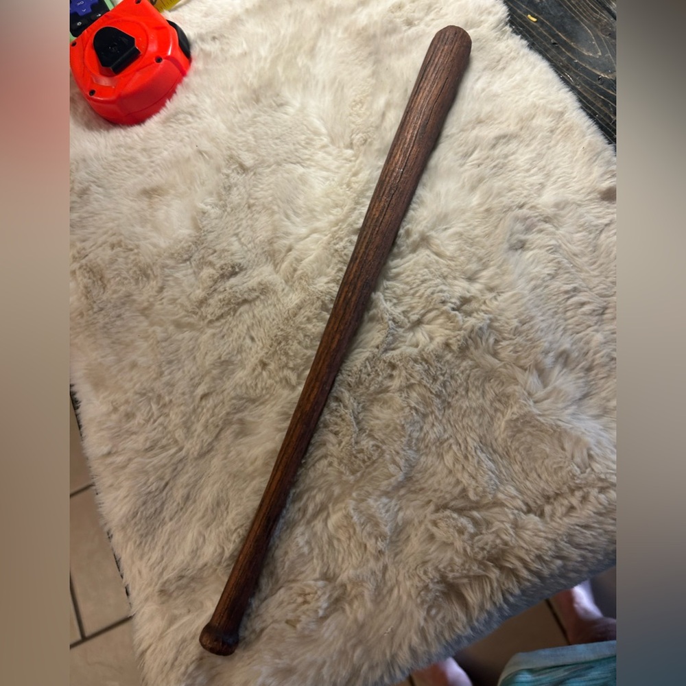 $15 sale Vintage 16 Inch Miniature Baseball Bat Unmarked Handmade